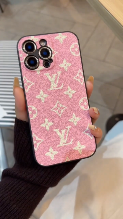 路易威登輕奢潮牌皮質手機殼-ZUIHANG SHOP